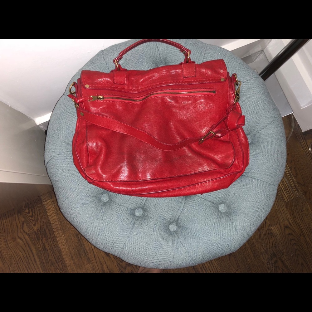 Proenza Schouler PS 1 Large Red - Picture 2 of 8